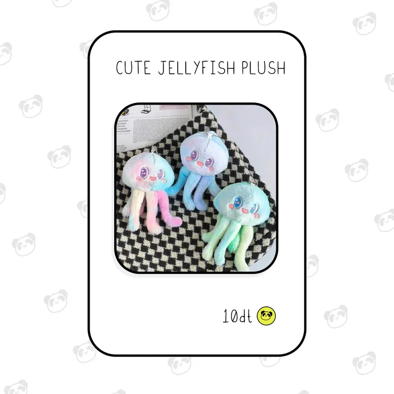 Cute Jellyfish Keychain