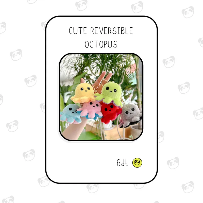 Cute Reversible Octopus