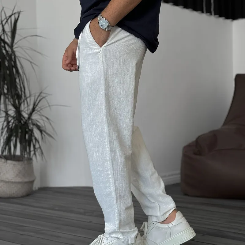 pantalon Kumash blanco jeazzy