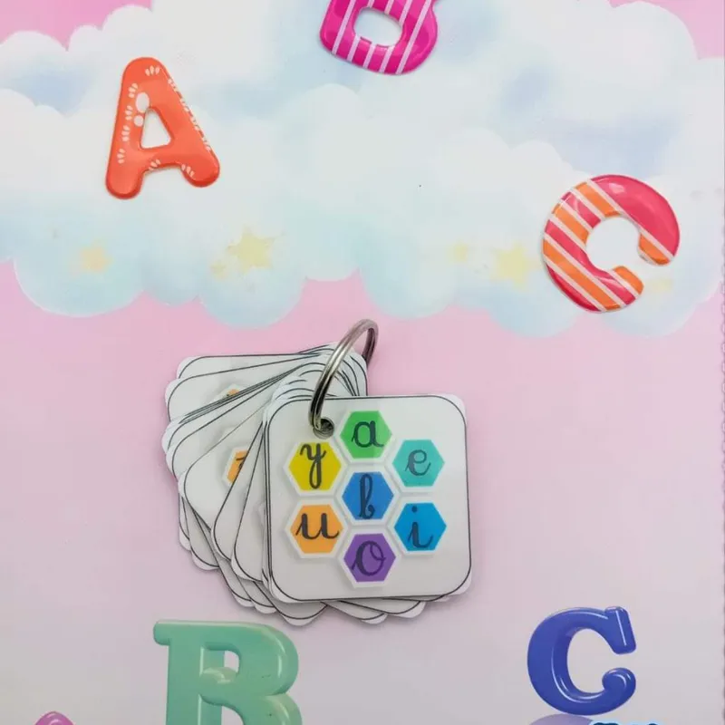 porte clé des syllabes simples