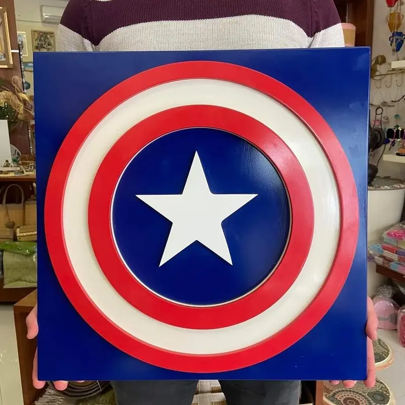 Tableau Bouclier Captain America