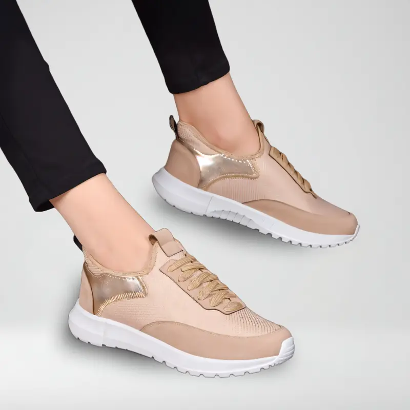 Basket Alura Tendance - Beige.B