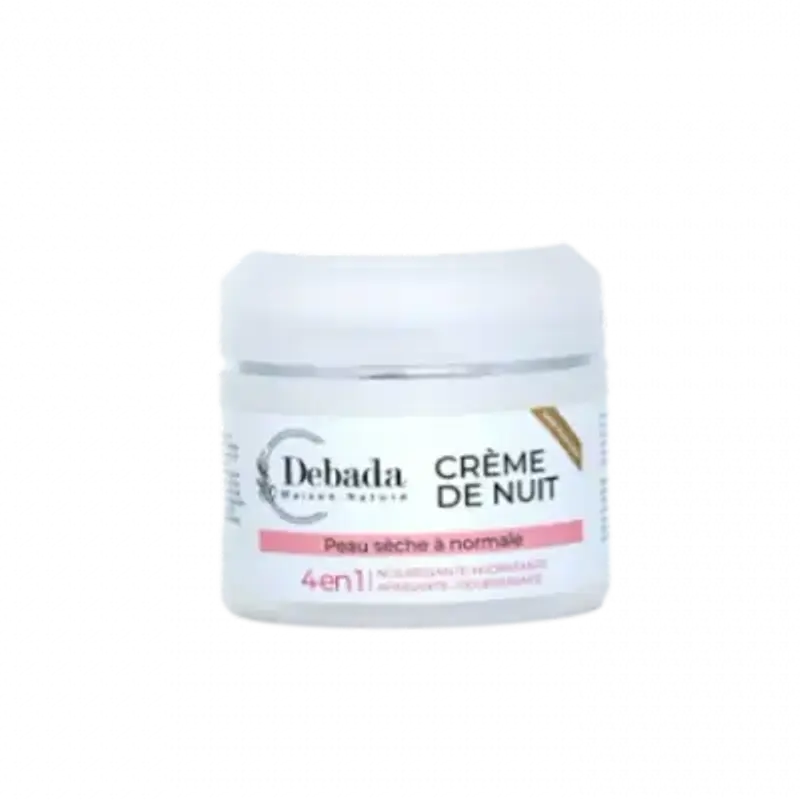 Crème de nuit peau sèche à normale – 50ml DEBADA