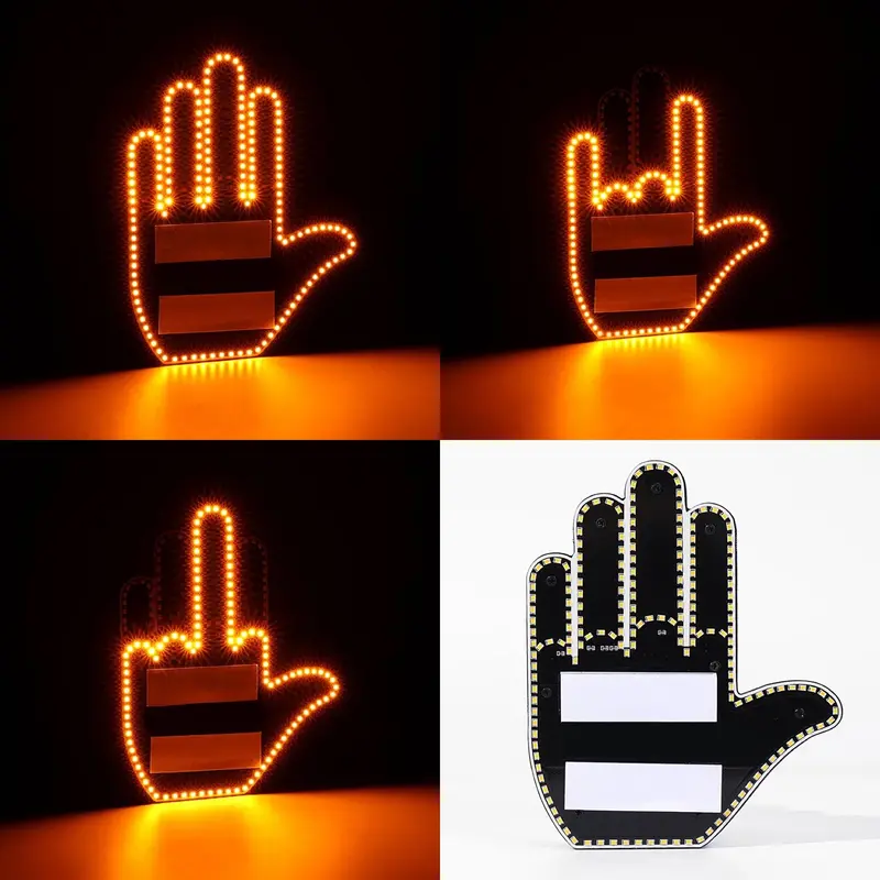 🖐Car led Finger 🖐