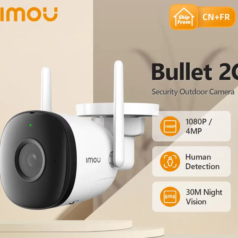 Imou By Dahua Caméra Surveillance WIFI - 5MP - Detection humain FULLCOLOR