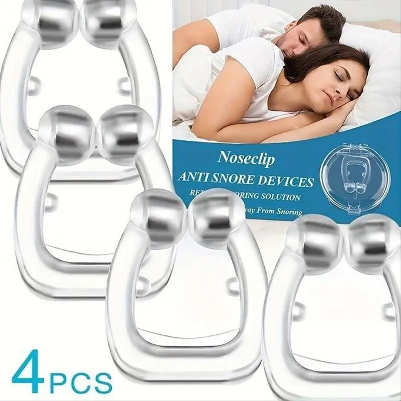 4pcs - Dispositif Nasal Anti Ronflement