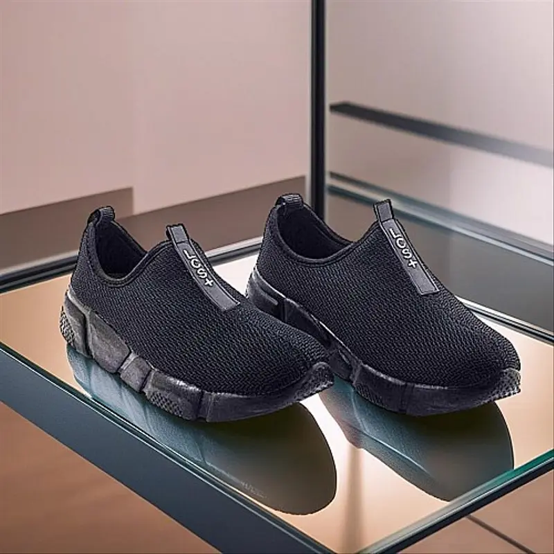 Sneakers Running LC R22-  Unisex- Noir - Slip On