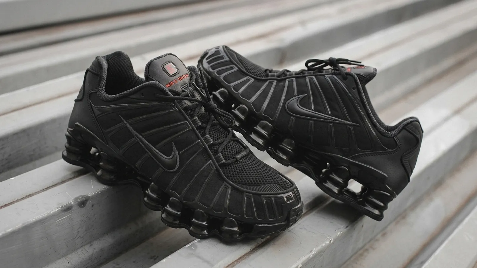 Nike Shox TL Triple Black