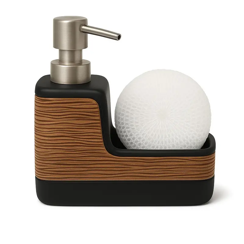 Distributeur de Savon avec Support Éponge