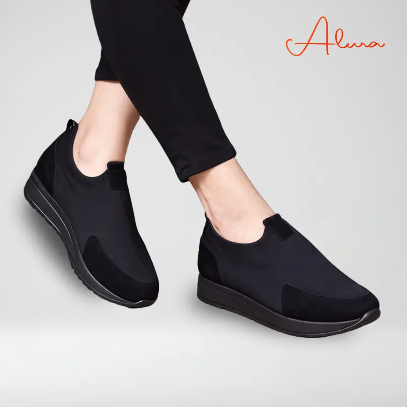 Basket Alura Vélan Noir-N