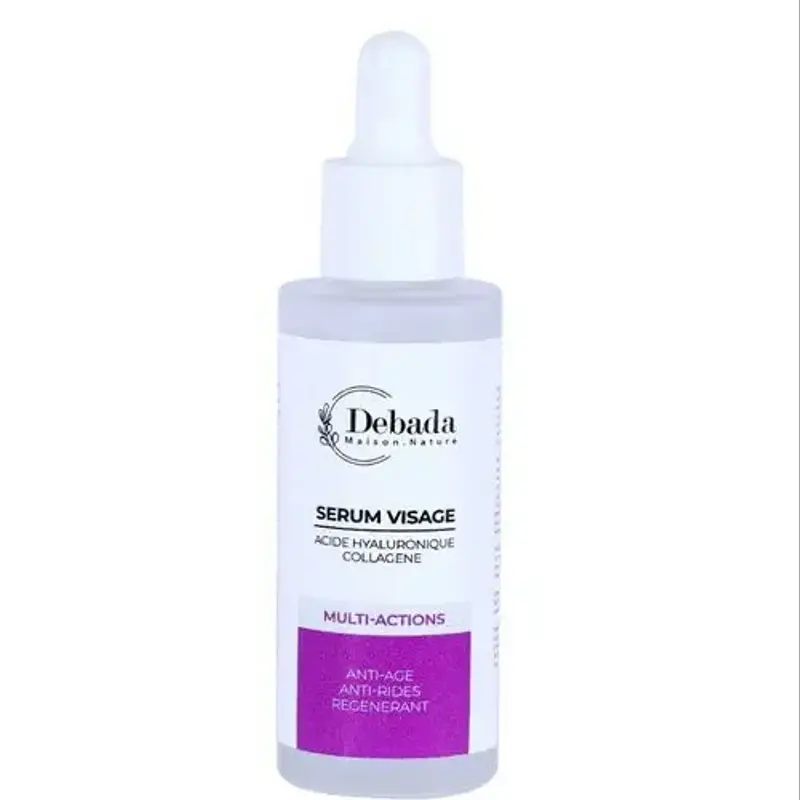 Sérum visage multi-actions à l’acide hyaluronique – 30ml DEBADA