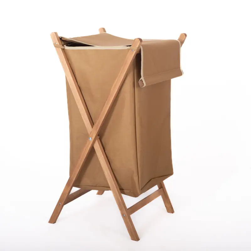 Panier à linge en bois