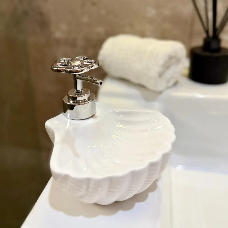 Distributeur de Savon Forme Coquillage