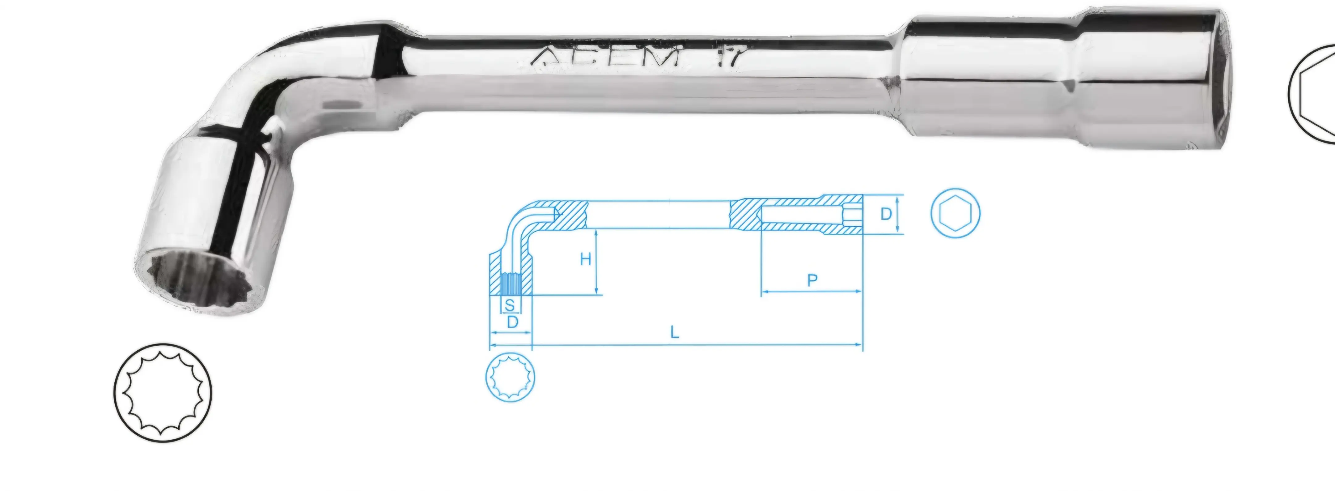 Jeux clé a pipe ACEM