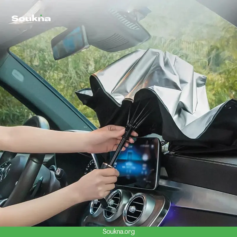 مظلة حماية السيارة من أشعة الشمس