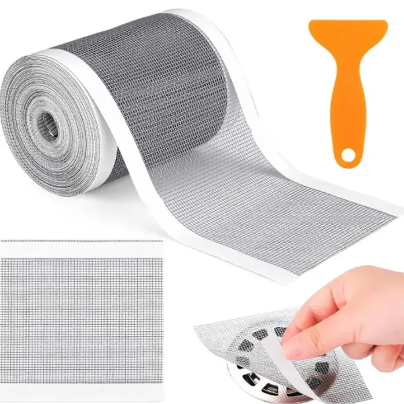 ملصق شبكي لمنع انسداد البالوعة