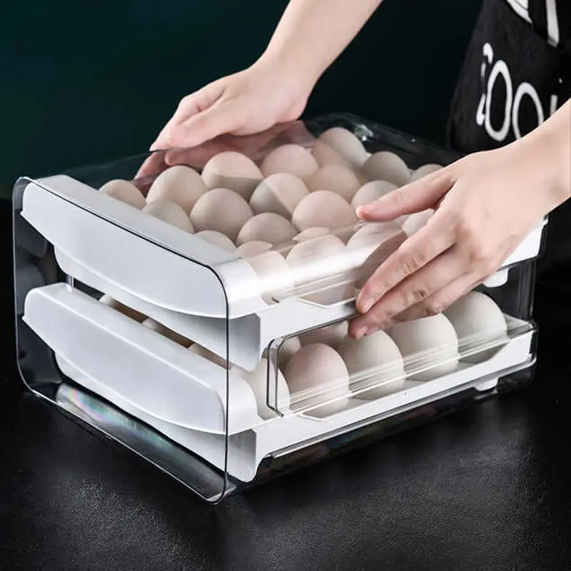 boîte de rangement pour œufs 2 étage