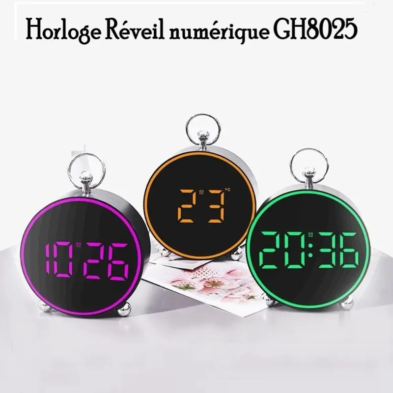 Horloge Réveil numérique GH8025