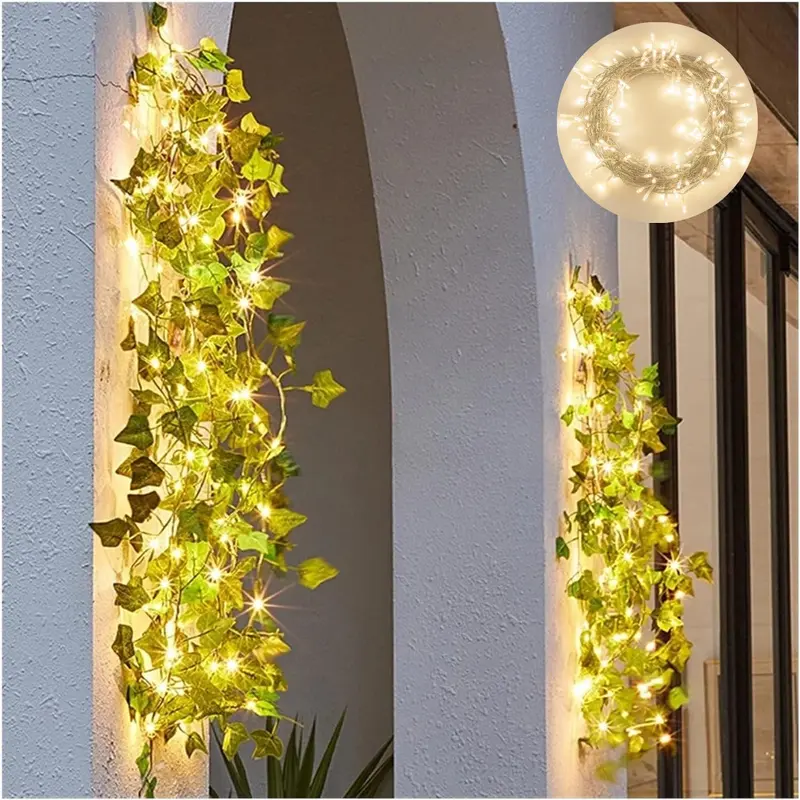 Lierre artificielle lumineuse