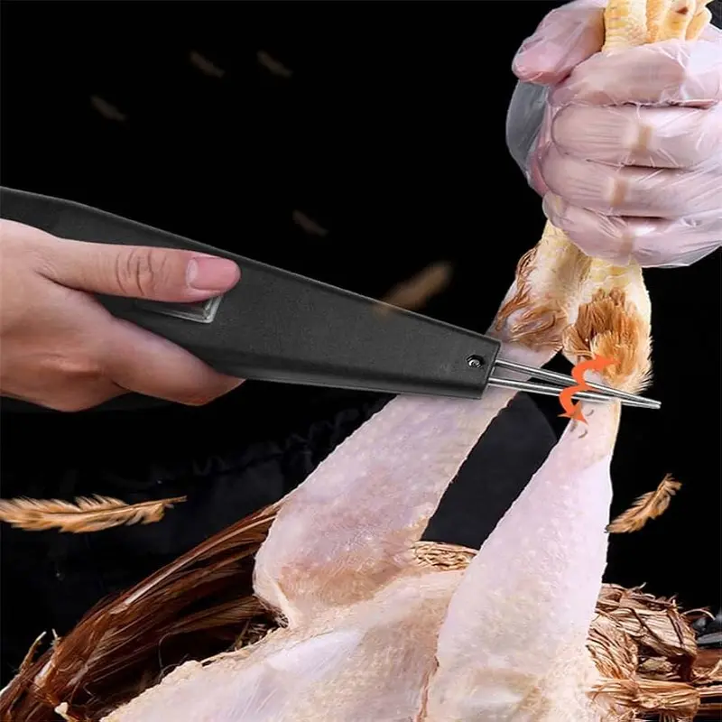 ماكينة نزع الريش الكهربائية السريعة – نظافة مثالية في ثوانٍ