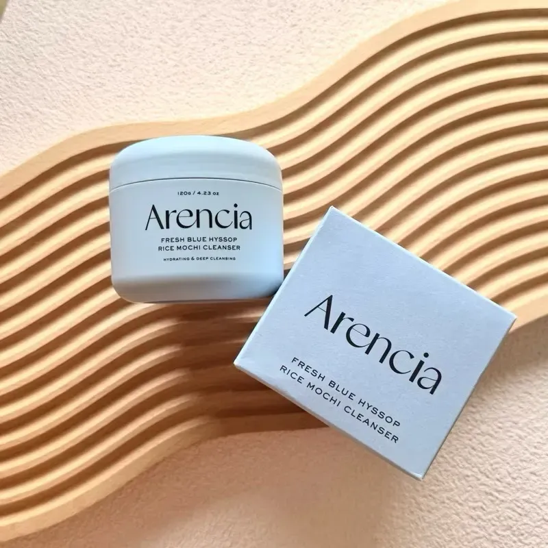 Arencia Fresh Blue Hyssop Rice Mochi Cleanser