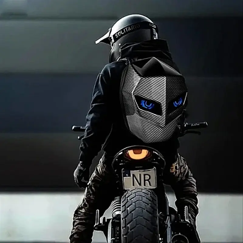 Sac à dos moto connecté intelligent