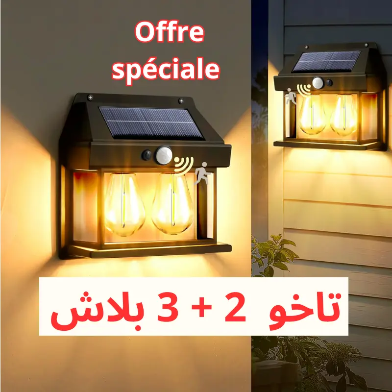 Lampes solaires  عرض نار🔥🔥 تاخو 2 + 3 بلاش