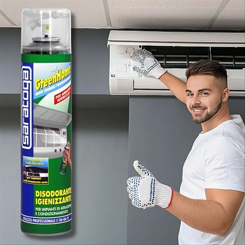 Purificateur d'air pour climatiseurs de voiture 400ML SPRAY