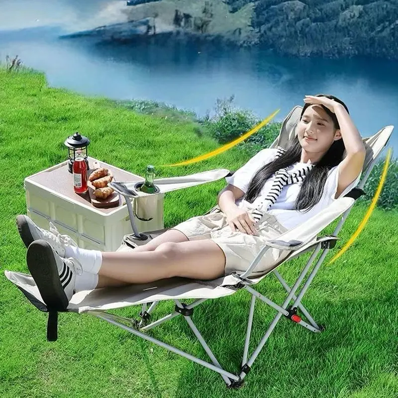 Chaise Longue Pliante de Camping