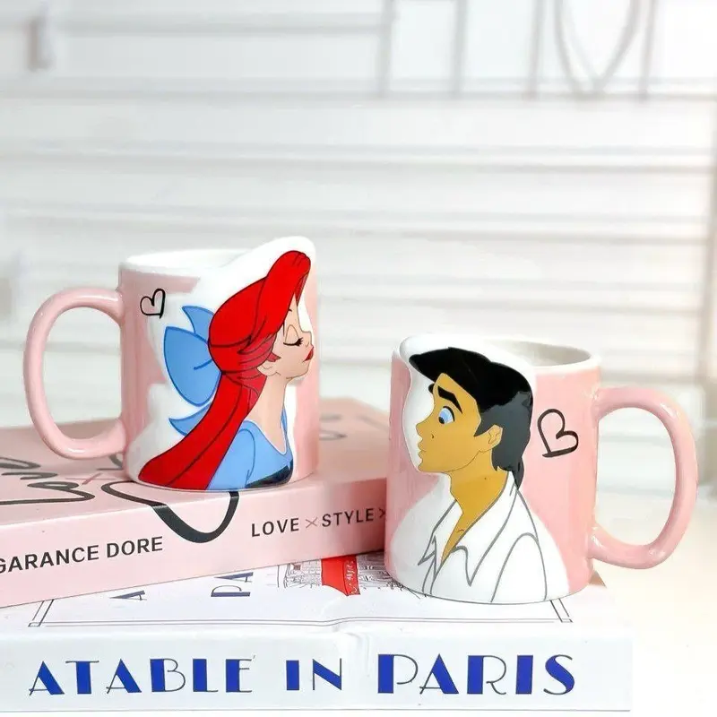 Tasses café couple - 2 pcs