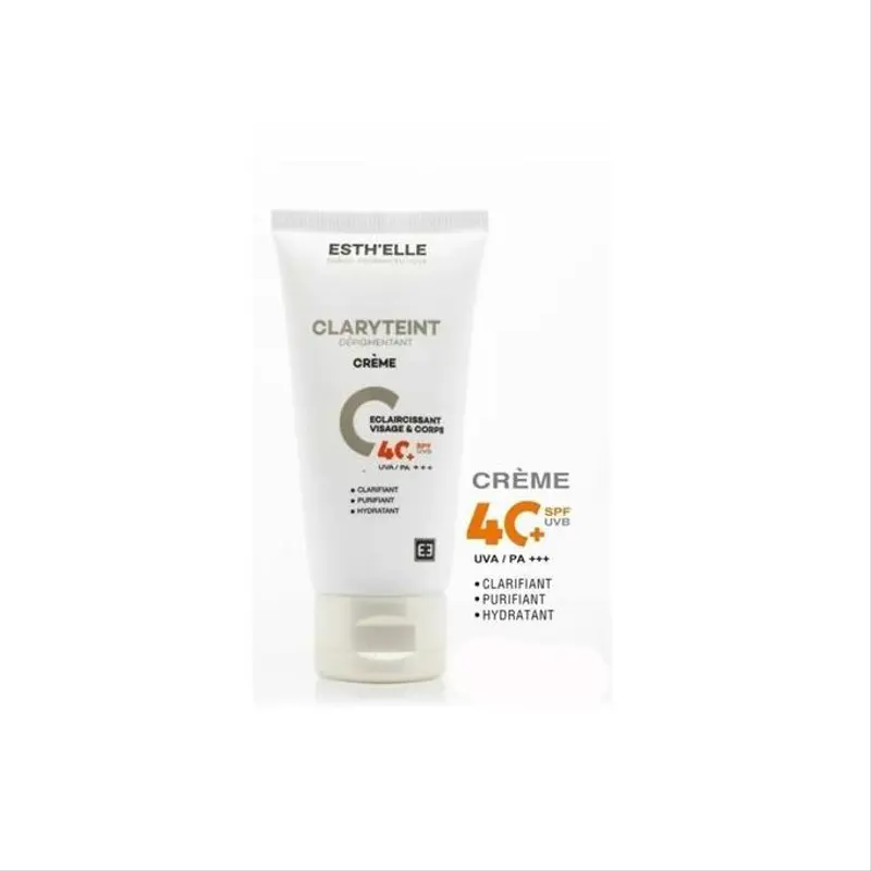 Esth'Elle Claryteint Écran Total Invisible SPF 50 – Protection Solaire