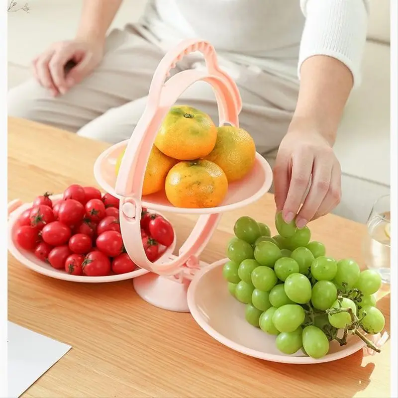 طبق الفواكه القابل للطي