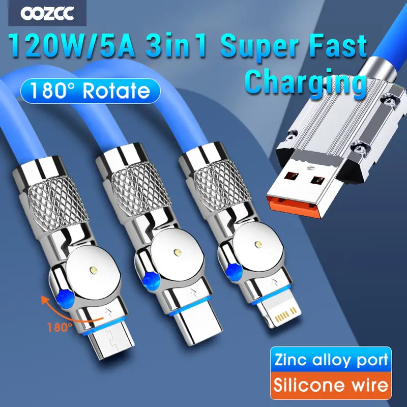 120W Dynamic Charging Cable