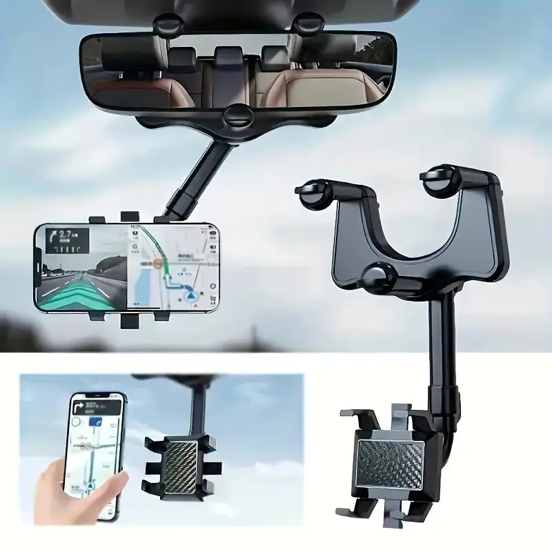Support de téléphone pour voiture rotatif à 360 degrés