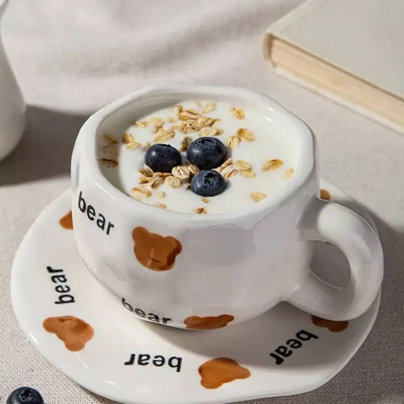 Tasse café avec sous-tasse