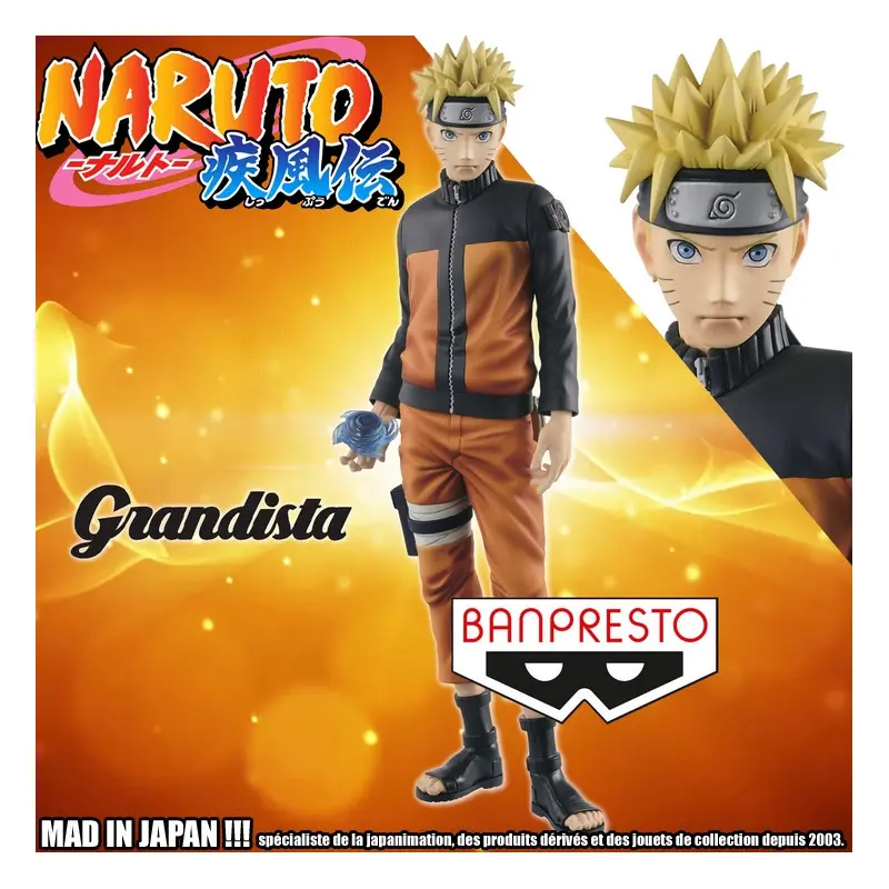 Naruto Uzumaki Grandista Banpresto