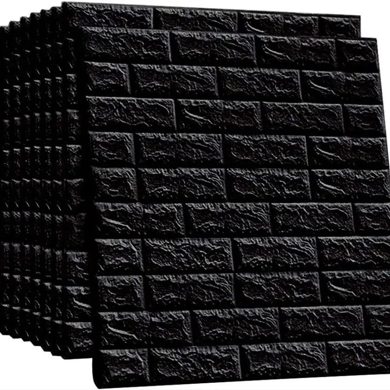 10 piece faux pierre noir ( 77cm/70cm)