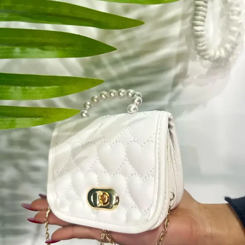 Sac Blanc Petit Modèle pour Fille