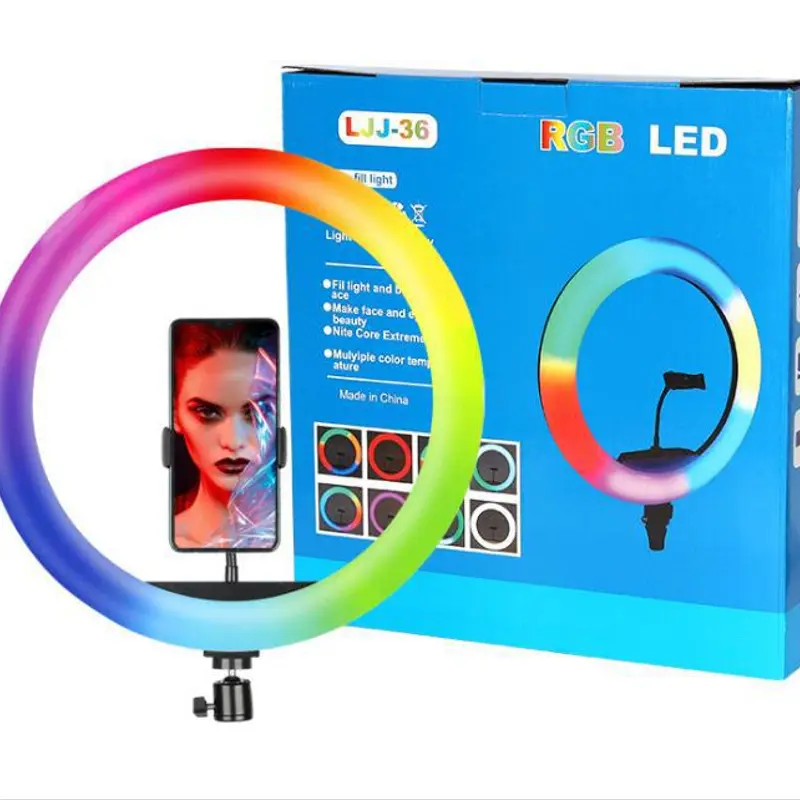 Ring light RGB 3D 14 pouces