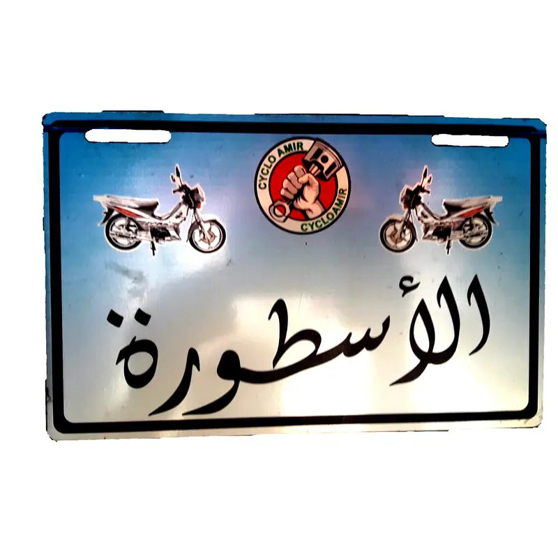 زينة خلفية للدراجات النارية