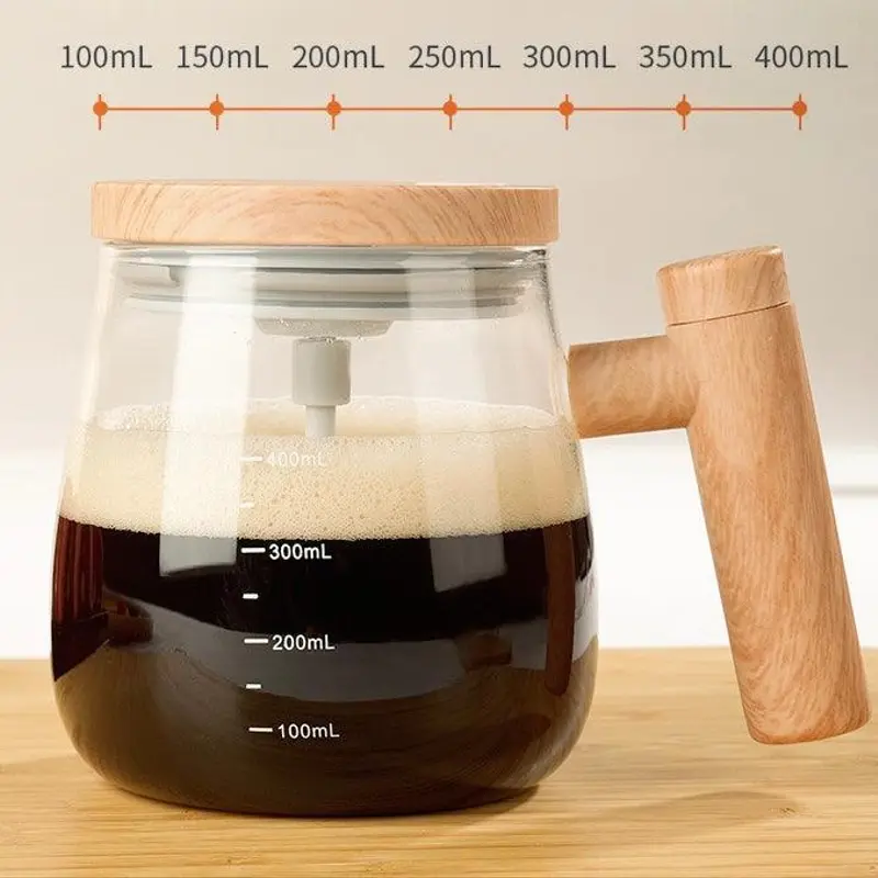 Tasse Électrique de Mélange 400ml – avec Fonction Mélange Automatique