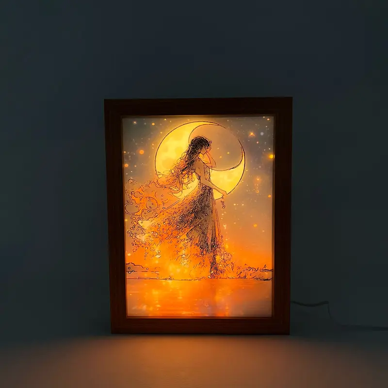 لوحة إضاءة LED "Moonlit"