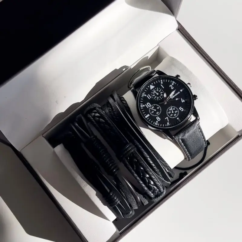 Montre Homme de Haute Qualité avec 4 Bracelets Gratuits 14-2