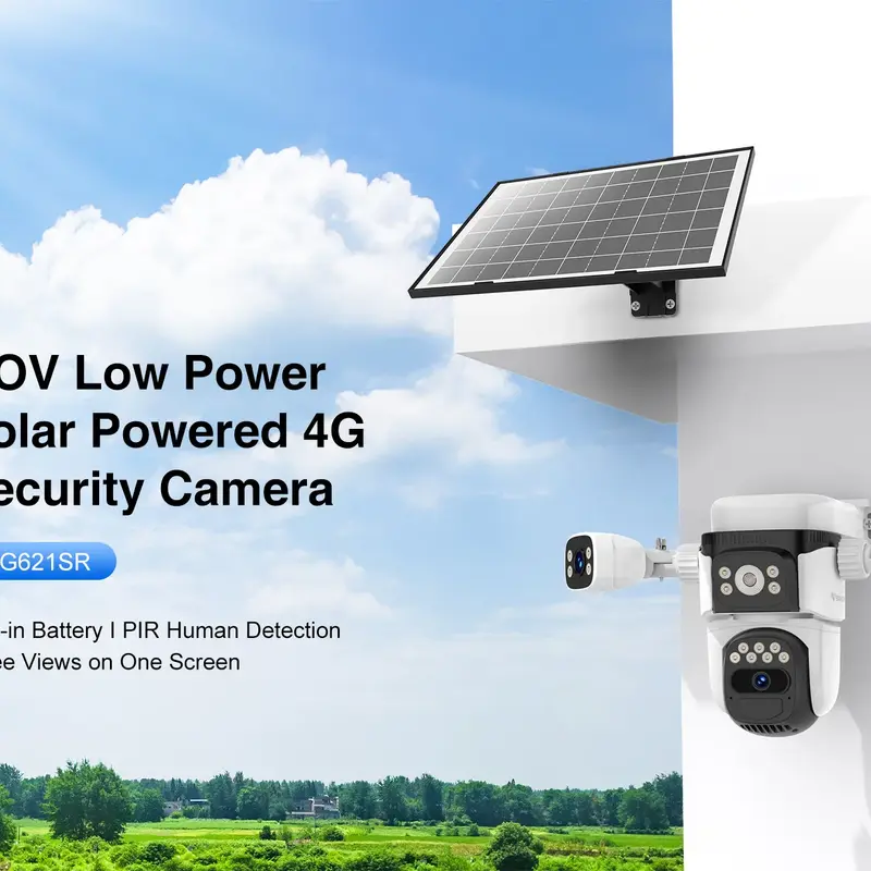 Camera 4G solaire Trible Camera