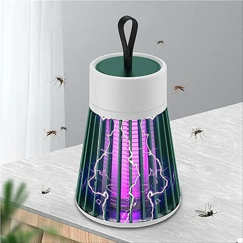 Lampe Anti-Moustiques UV Rechargeable – Protection Silencieuse & Efficace !