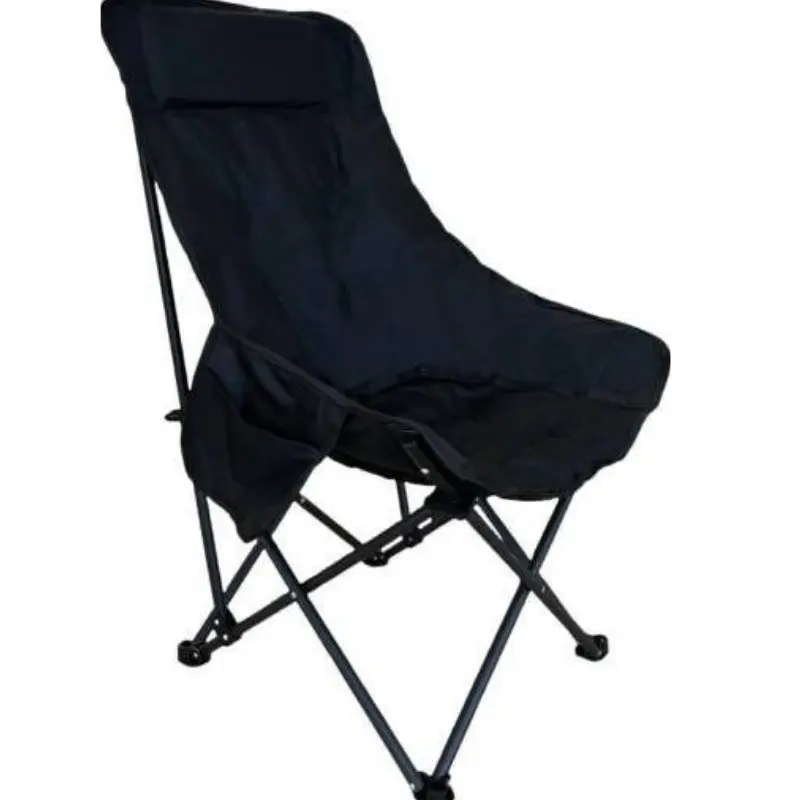 Chaise pliante en métal portable