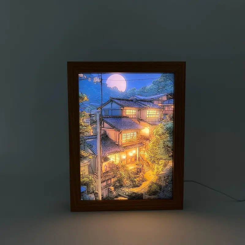 لوحة إضاءة LED "Cityscape"