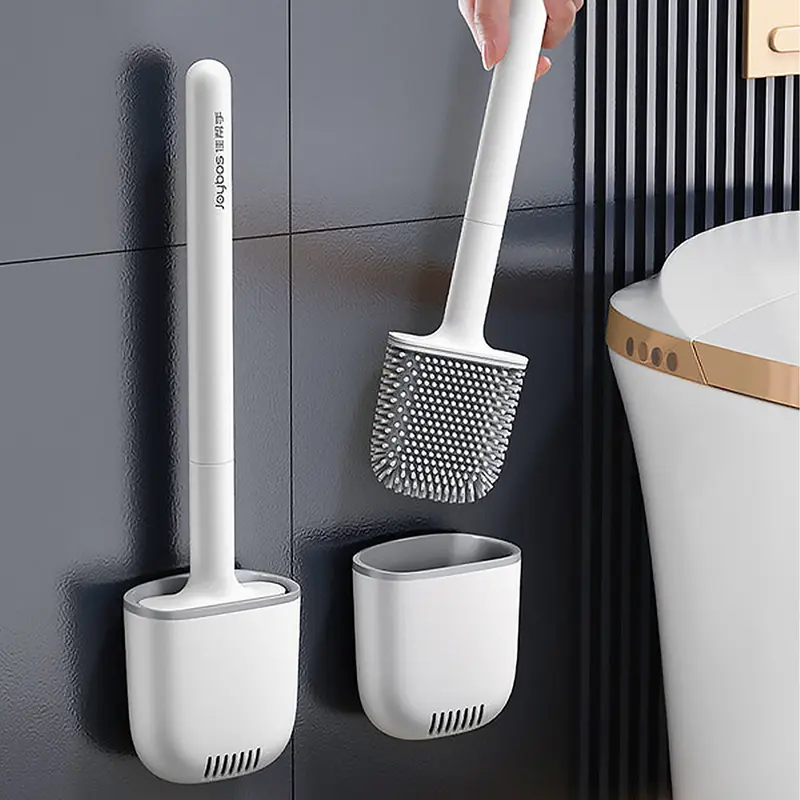 فرشاة تنظيف المرحاض من السيليكون