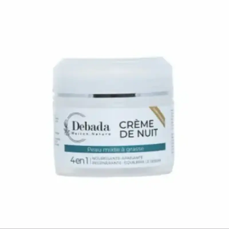 Crème de nuit peau mixte à grasse – 50ml DEBADA