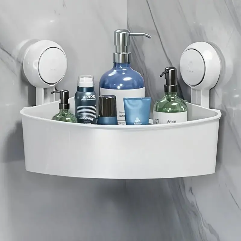 Panier Angle à ventouse - Etagère Douche facile à installer